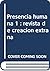 Presencia Humana 1: Antolog...
