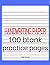Handwriting Practice Paper: 120 blank pages of handwriting practice paper