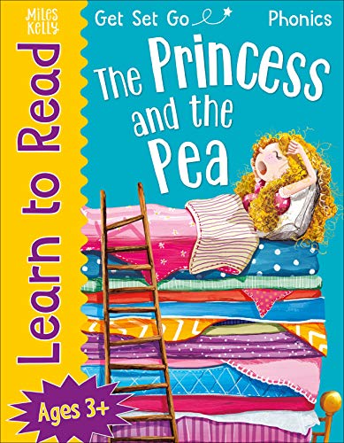 Learn to Read Phonics The Princess and the Pea: 24 Page Illustrated Book for Children aged 3+ (Paperback)