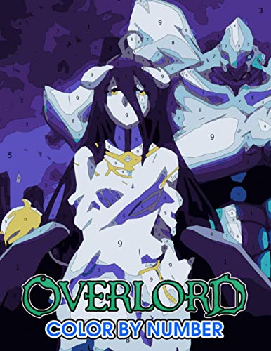 Overlord Color by Number: Overlord Color Book An Adult Coloring Book For Stress-Relief (Paperback)