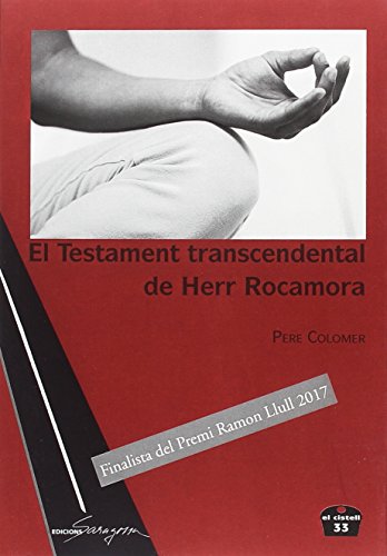Portada de El Testament transcendental de Herr Rocamora, de Pere Colomer Domènech