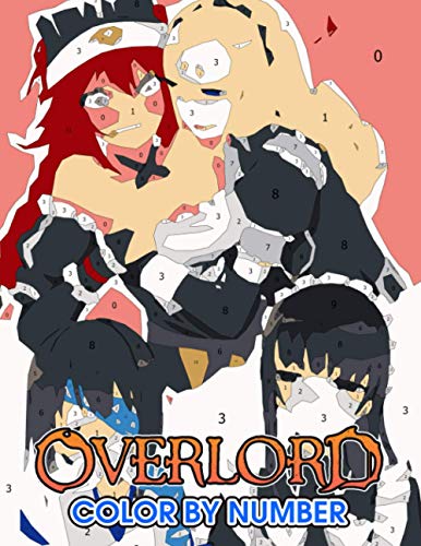 Overlord Color by Number: Overlord Color Book An Adult Coloring Book For Stress-Relief (Paperback)