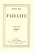 Faillite