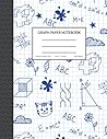 GRAPH PAPER NOTEBOOK: Quad Ruled 5x5, Grid Paper Composition Notebook For Math & Science Student ( 8.5x11 Inche - 100 Pages )