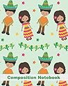 Composition Notebook: A Zoe Fox Wide Rule Composition Book for Kids 4 - 10 | Cinco de Mayo 05