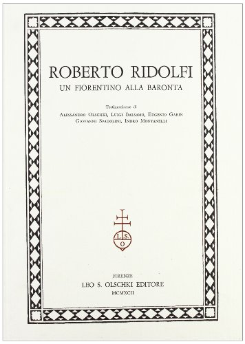 Roberto Ridolfi (Paperback)