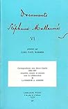 Documents Stephane Mallarme VI (French Edition)