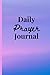 Daily Prayer Journal