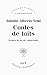 Contes de faits by Antonio Alberto Semi