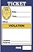 Kids Pretend Police Officer Ticket Book: Every little police officer needs this logbook. Police Officer Ticket Book for Imaginary Preschool/Elementary School Play-For Boys and Girls
