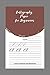Calligraphy Paper for Beginners: A Book Intended For Beginners