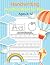 Handwriting Practice Book for Kids Ages 8-12 by Adam Henry