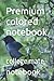 Premium colored notebook: n...