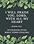 Notebook with Bible Verse: ...