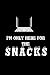 I'm only here for the snack...