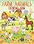 farm animals coloring book ...