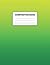 Composition Book: Bright Chartreuse Green Ombre Design