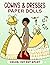 Cut Out Paper Dolls Gowns &...