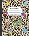 Composition Notebook: Wide Ruled Cheetah Aesthetic
