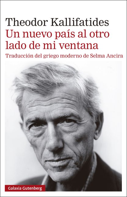 Portada de Un nuevo país al otro lado de mi ventana, de Theodor Kallifatides