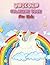 Kids Unicorn Coloring Book