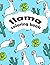 llama coloring book by Antonio Bachour