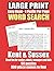 Large Print Word Search, Kent and Sussex, Easy Read - 1 Puzzl... by Chris Duff