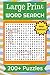 2022 Word Search Large Print Puzzle Books for Adults Vol #1 by Craig Dunn