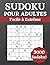 Sudoku pour Adultes Facile ...