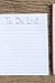 Carnet de notes To Do List:...