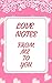 love Notes From Me To You: ...