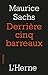derriere cinq barreaux