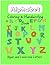 Alphabet coloring & Handwriting Book by Sean Anthony