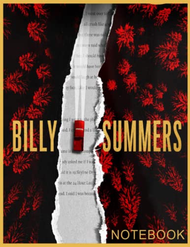 Billy Summers: Stephen King notebook with 8.5 x 11 in 100 pages (Paperback)