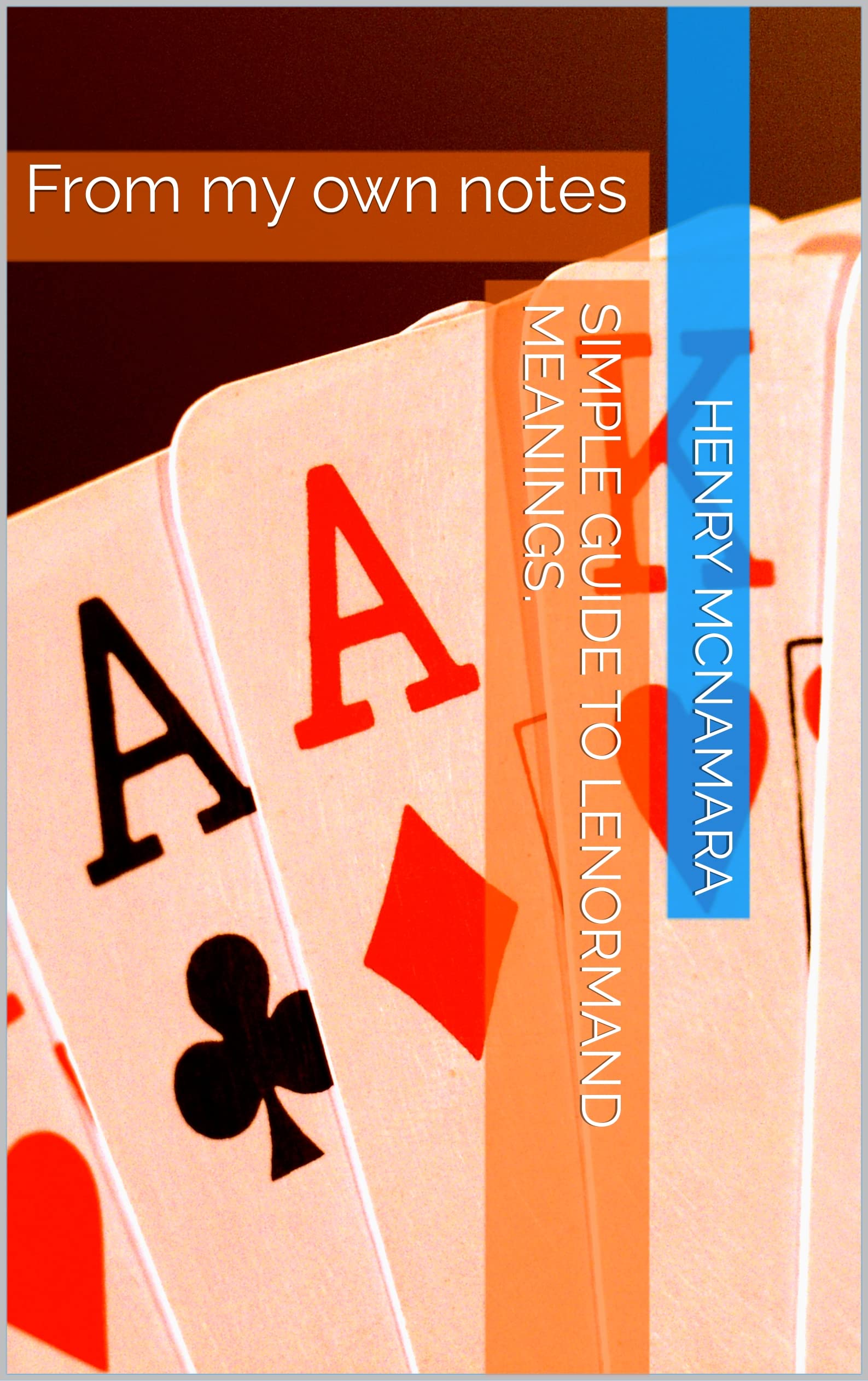 Simple Guide to Lenormand Meanings.: From my own notes (Kindle Edition)