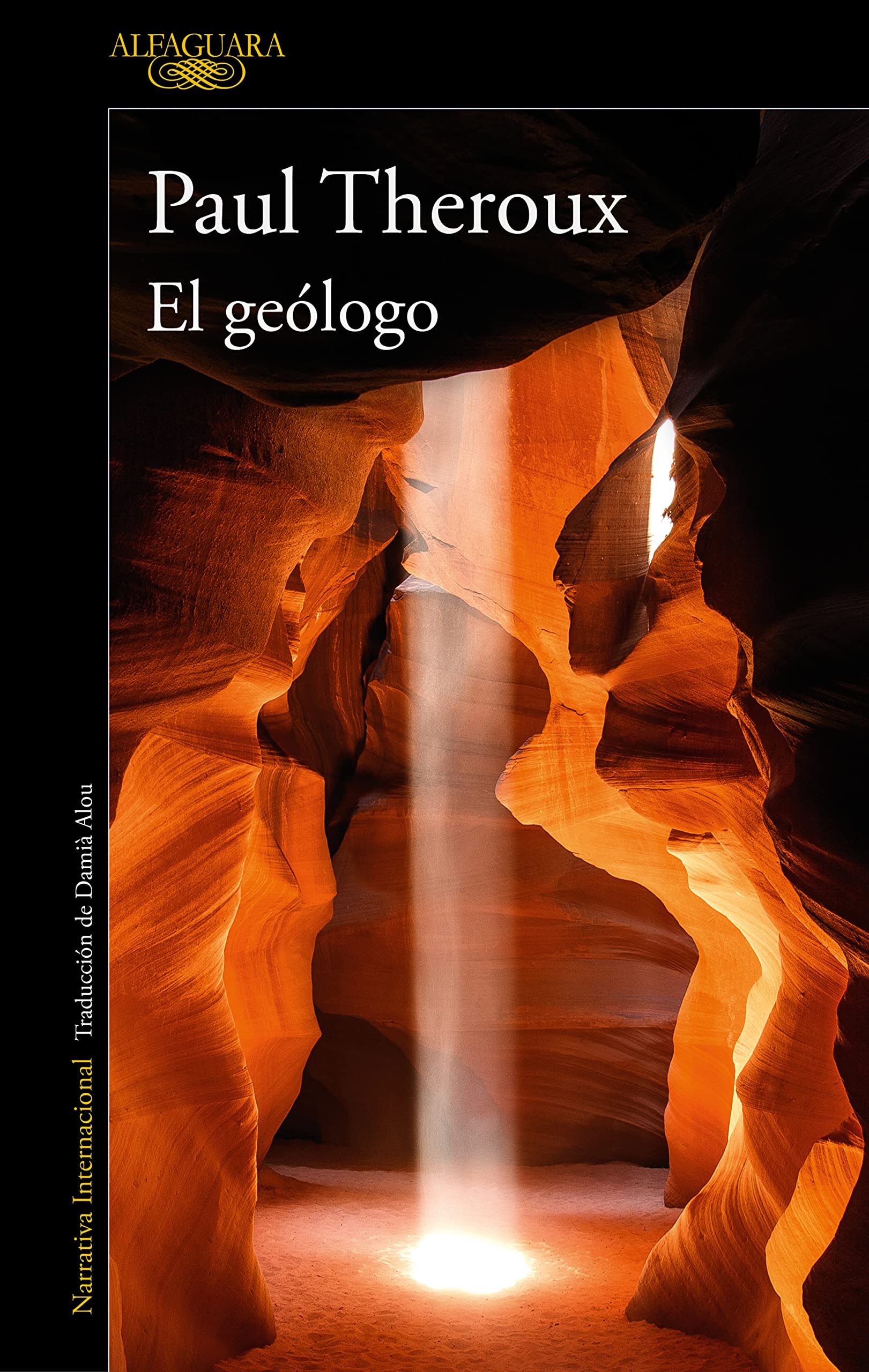 Portada de El geólogo, de Paul Theroux