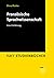 Französische Sprachwissenschaft: Eine Einführung (narr STUDIENBÜCHER) (German Edition)