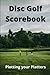 Disc Golf Scorebook: Plotti...