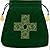 Celtic Cross Green Velvet Bt30 by Lo Scarabeo