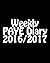 Weekly PAYE Diary 2016/2017