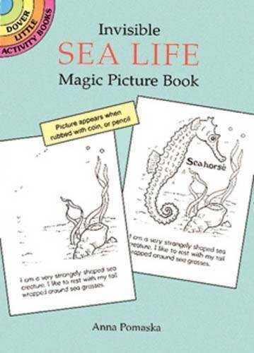 Invisible Sea Life Magic Picture Book (Dover Little Activity Books)
