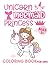 Unicorn, Mermaid and Princess Coloring Book For Kids Ages 3+ by Florence Henry