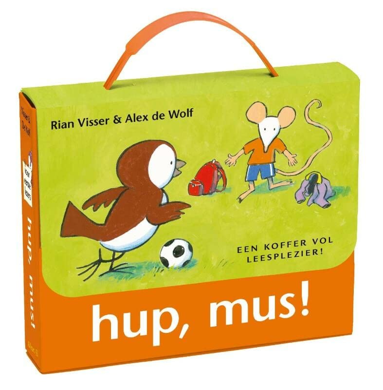 Mus aan de bal: een koffer vol leesplezier (Hup, Mus) (Dutch Edition)