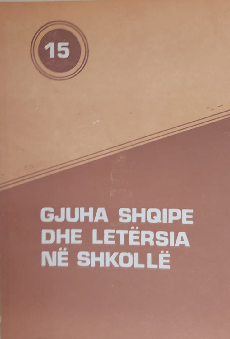 Gjuha shqipe dhe letërsia në shkollë : 15