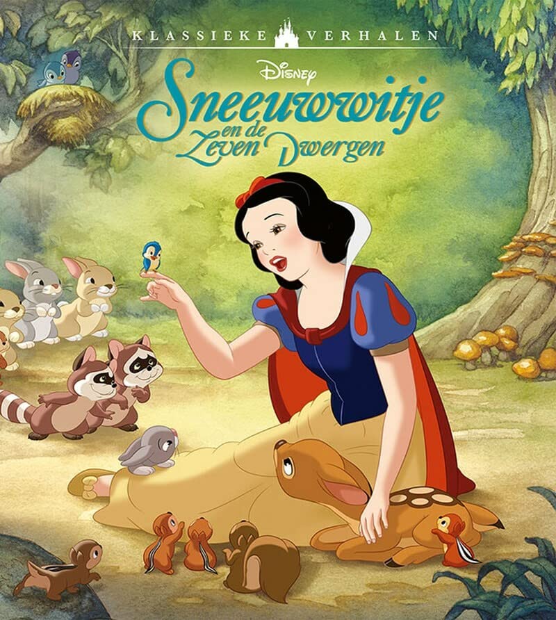 Disney klassieke verhalen Sneeuwwitje en de zeven dwergen (Hardcover)