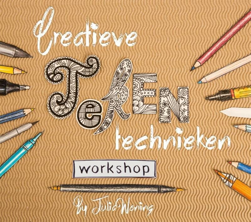 Creatieve tekentechnieken workshop (Dutch Edition)