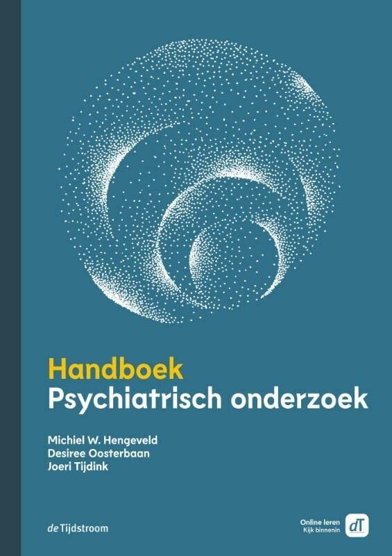 Handboek psychiatrisch onderzoek (Hardcover)