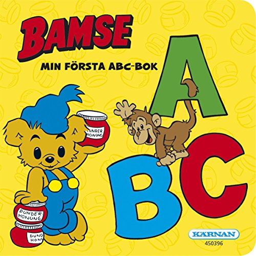 Bamse Min Första ABC Bok (Board Book)
