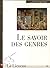 SAVOIR DES GENRES