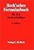 Beck'sches Formularbuch für...